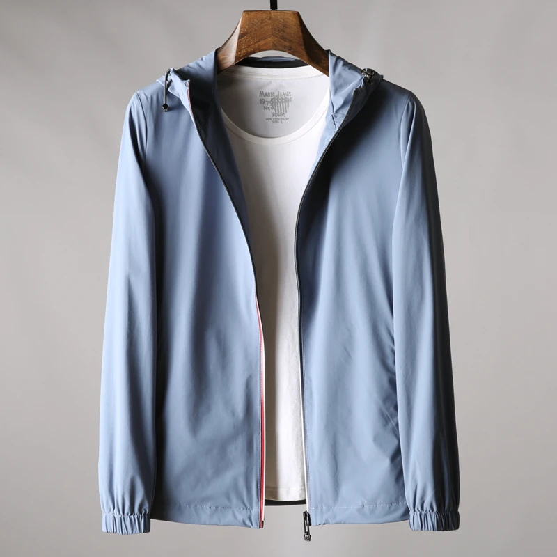 Luxury piece fashion contrast ribbon tricolor waterproof zipper men's casual hooded jacket men's coat autumn
Luxury piece fashion contrast ribbon tricolor waterproof zipper men's casual hooded jacket men's coat autumn