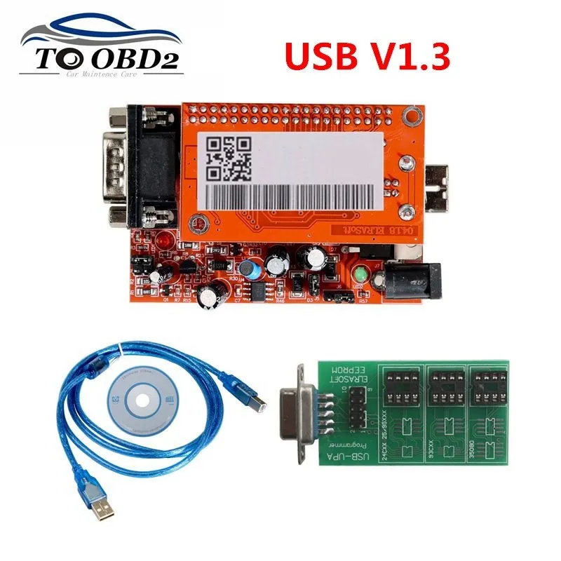 Высококачественный UUSP UPA-USB UPA USB серийный программатор V1.3 совместимый с STMicroelectronics, для Motorola, микрочип, EEPROMs
Высококачественный UUSP UPA-USB UPA USB серийный программатор V1.3 совместимый с STMicroelectronics, для Motorola, микрочип, EEPROMs