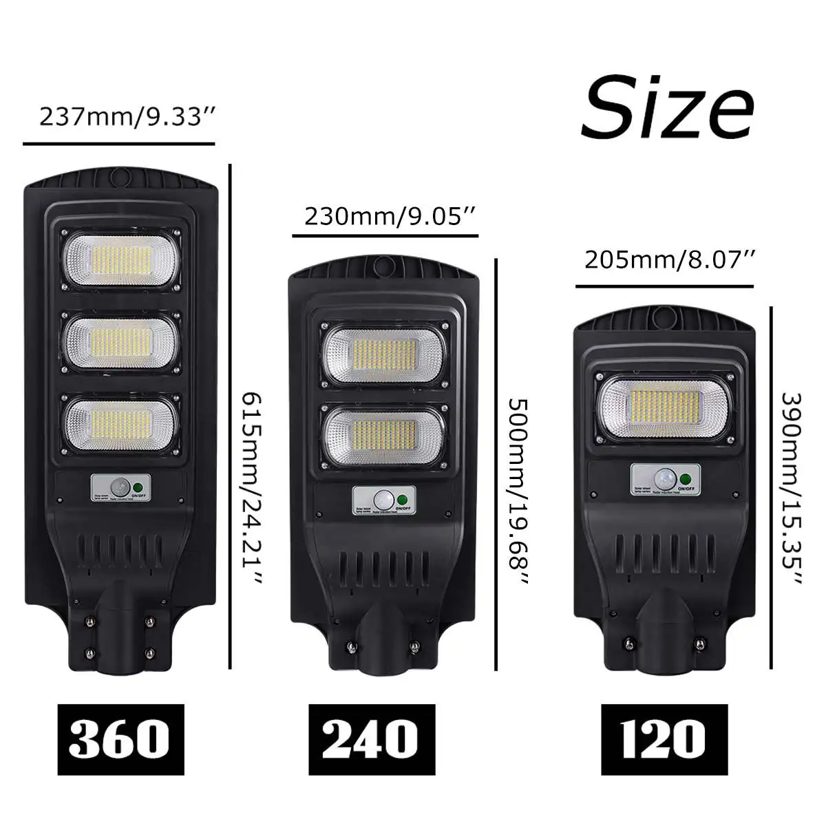 150W/300W/450W LED Solar Lamp Wall Lamp Street Light Super Bright Radar PIR Motion Sensor Security Lamp for Outdoor Garden
150W/300W/450W LED Solar Lamp Wall Lamp Street Light Super Bright Radar PIR Motion Sensor Security Lamp for Outdoor Garden