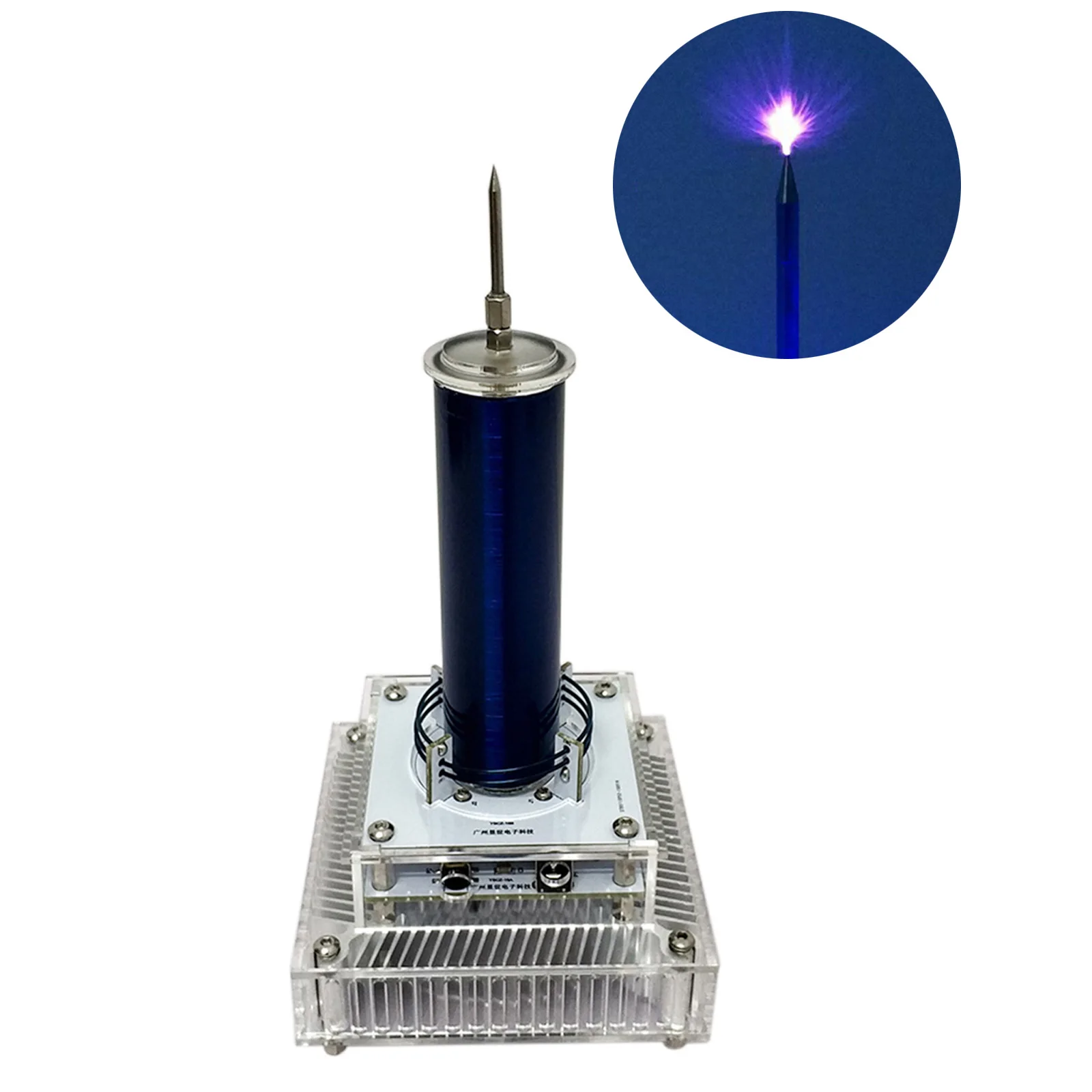 Musical Tesla Coil Plasma Horn Electronic Science Technology Experiments Educational toys - US Plug
Musical Tesla Coil Plasma Horn Electronic Science Technology Experiments Educational toys - US Plug
