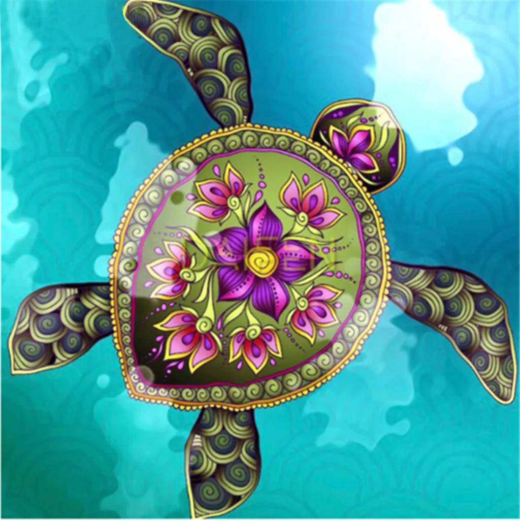 5D Diamond Painting Animal Turtle Mosaic Diamond Embroidery Full Round Drill Diy Cross Stitch Home Decoration
5D Diamond Painting Animal Turtle Mosaic Diamond Embroidery Full Round Drill Diy Cross Stitch Home Decoration