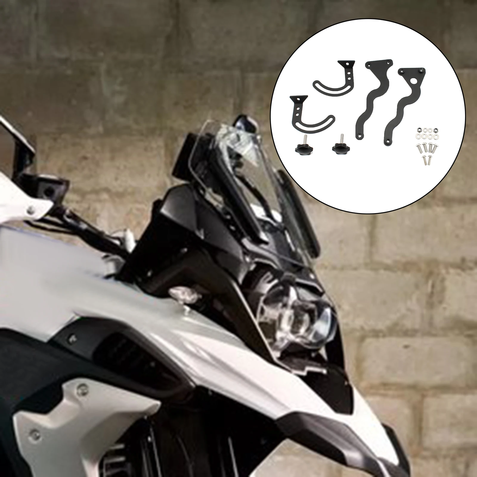 Motorbikes Windshield Support Holder Windscreen Bracket Kits Moulding Accessories Parts for BMW R1250GS 18-21 R1200GS Series
Motorbikes Windshield Support Holder Windscreen Bracket Kits Moulding Accessories Parts for BMW R1250GS 18-21 R1200GS Series