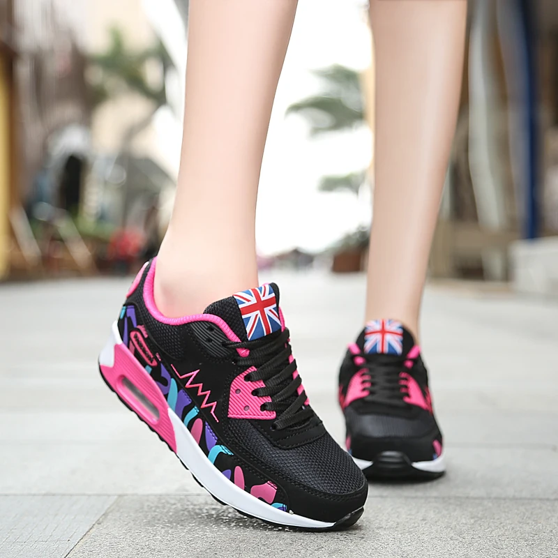 New Fashion Women Sneakers Mesh Running Outdoor Lace-up Breathable Flat Casual Shoes Ladies Sports Shoes Tennis Zapatos De Mujer
New Fashion Women Sneakers Mesh Running Outdoor Lace-up Breathable Flat Casual Shoes Ladies Sports Shoes Tennis Zapatos De Mujer