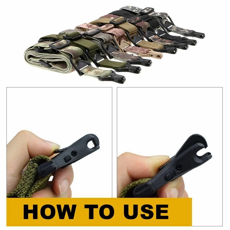 Airsoft тактический Регулируемый 1/2 точечный Airgun MS3 строп для охотничьего ружья