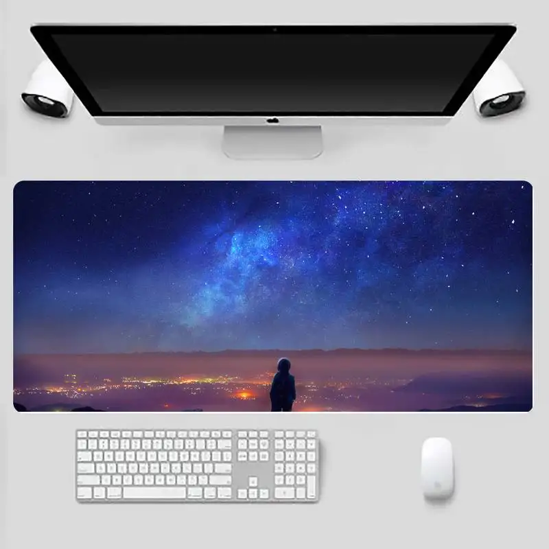 Starry night scene Rubber Gaming mousepad Desk Mat Table Protect Gamer Office Large Mouse Mat pad X XL Non-slip Laptop Cushion 
Starry night scene Rubber Gaming mousepad Desk Mat Table Protect Gamer Office Large Mouse Mat pad X XL Non-slip Laptop Cushion