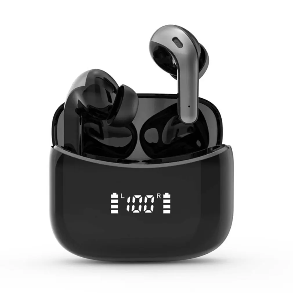 Wireless Earbud Stereo Earphones Headphones In Ear Earphones With Charging Box Mini Bilateral Stereo Headset 
Wireless Earbud Stereo Earphones Headphones In Ear Earphones With Charging Box Mini Bilateral Stereo Headset