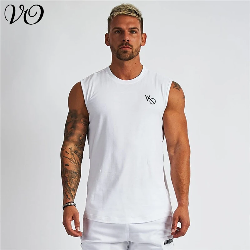 Summer Fashion Streetwear Casual Men'sSleeveless tank top Cotton Fitness Sportswear Jogger Fitness Men's Clothing 
Summer Fashion Streetwear Casual Men'sSleeveless tank top Cotton Fitness Sportswear Jogger Fitness Men's Clothing