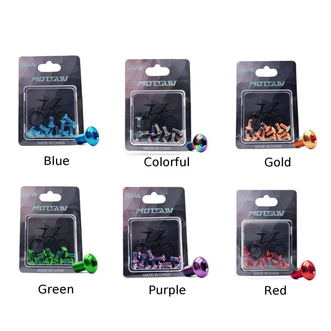 12Pcs Bicycles MTB Bike M5 * 10mm Screws Trox T25 Head Road Mountain Bike Disc Brake Rotor Bolts Parts
12Pcs Bicycles MTB Bike M5 * 10mm Screws Trox T25 Head Road Mountain Bike Disc Brake Rotor Bolts Parts