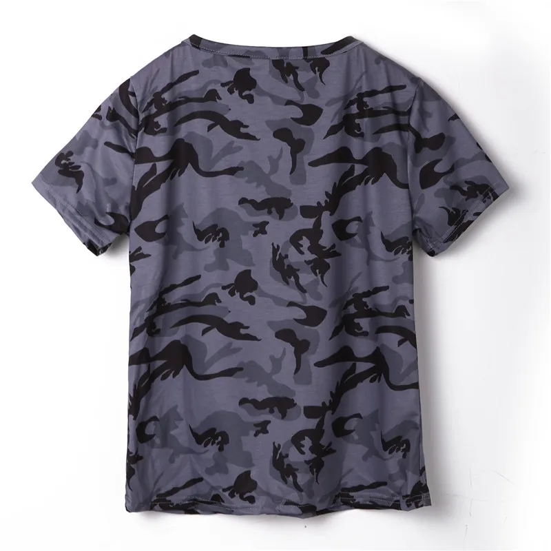 2020 Fashion Women Summer Loose Top Summer Short Sleeve Camo Blouse Ladies Camouflage Printed Casual Tops
2020 Fashion Women Summer Loose Top Summer Short Sleeve Camo Blouse Ladies Camouflage Printed Casual Tops