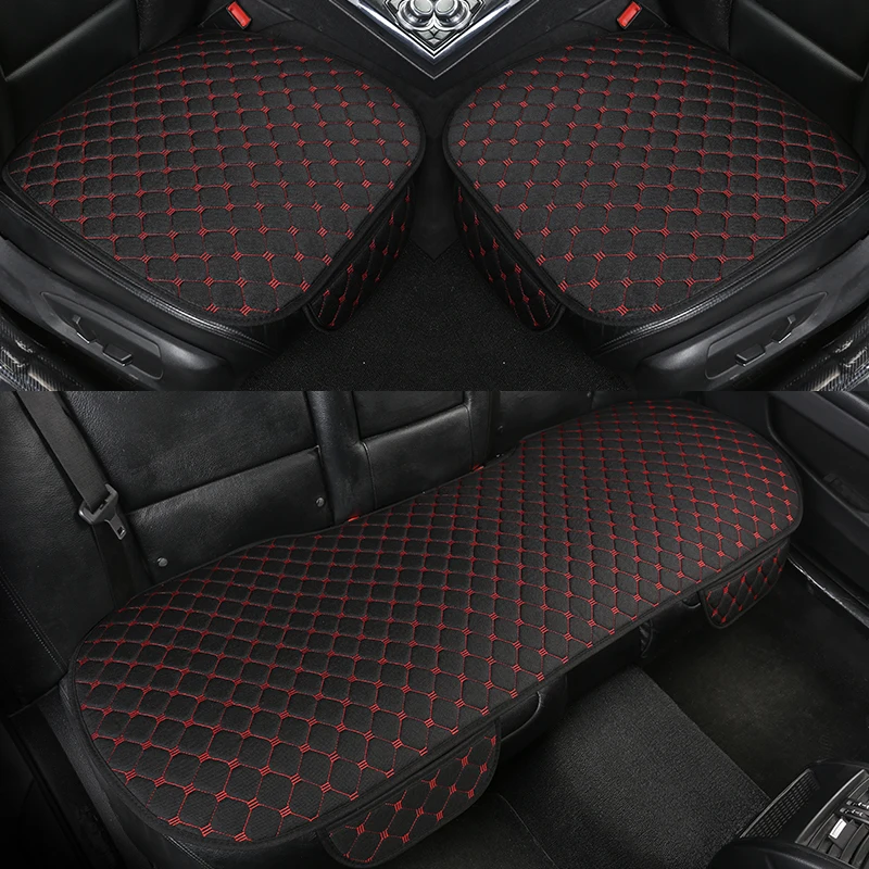 Flax Car Seat Cover Cushion Universal Front Rear Back Seat Cover Car Chair Breathable Protector Mat Pad With Pocket
Flax Car Seat Cover Cushion Universal Front Rear Back Seat Cover Car Chair Breathable Protector Mat Pad With Pocket