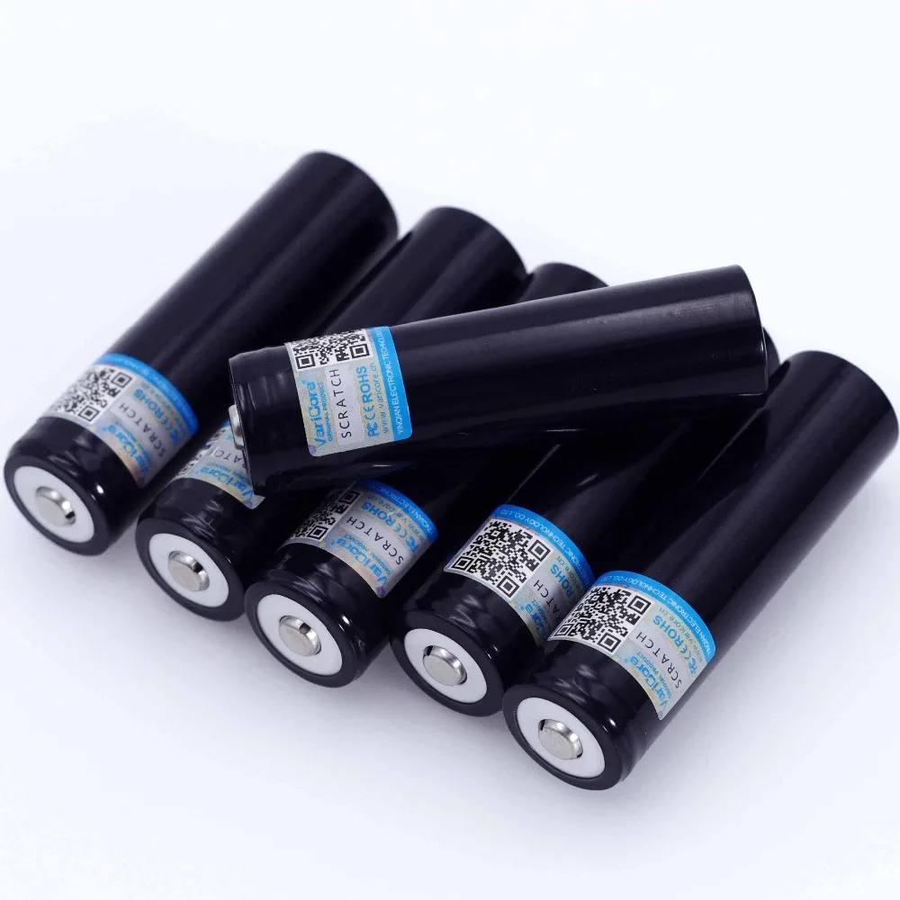 Wholesale VariCore Original New V-34 18650 3.7V 3400mA Rechargeable lithium battery Light Flashlight batteries +Pointed
Wholesale VariCore Original New V-34 18650 3.7V 3400mA Rechargeable lithium battery Light Flashlight batteries +Pointed