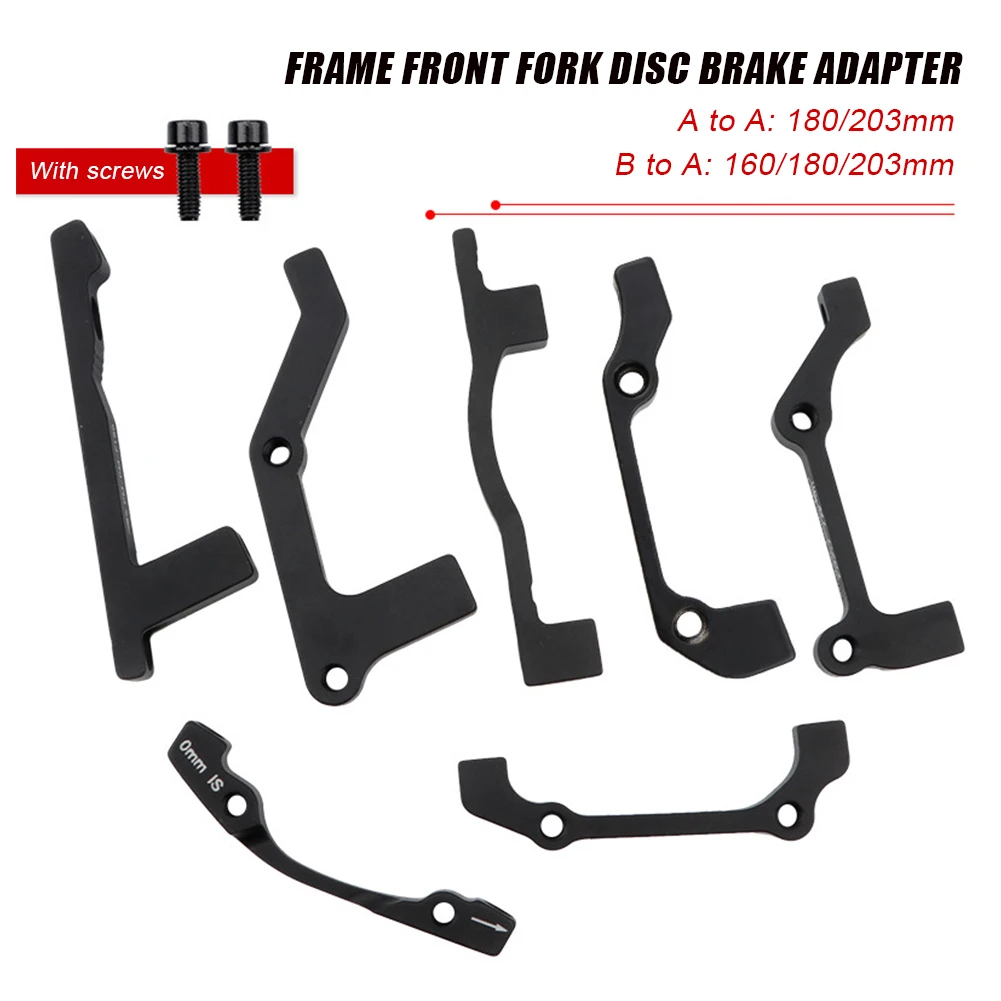 MTB Bike Disc Brake Converter IS PM AB to PM A Disc Brake Mount Adaptor for 160 180 203mm Rotor Ultralight Bracket Bicycle Parts
MTB Bike Disc Brake Converter IS PM AB to PM A Disc Brake Mount Adaptor for 160 180 203mm Rotor Ultralight Bracket Bicycle Parts