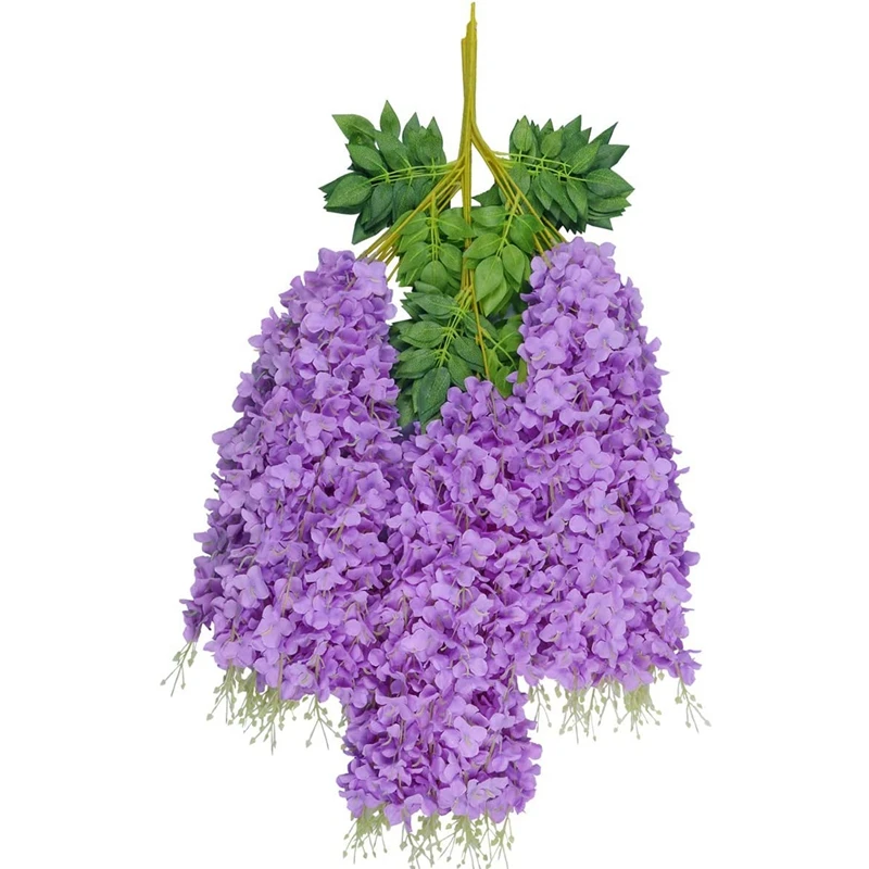 Artificial Vine Rattan Fake Cocktail Hanging Garland Long Hanging Shrub Flower String Family Party Wedding Decoration, Purple, 2
Artificial Vine Rattan Fake Cocktail Hanging Garland Long Hanging Shrub Flower String Family Party Wedding Decoration, Purple, 2