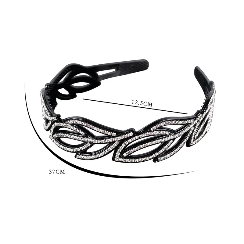 Fashion Twist Leaves Teeth Bezel Hairbands Girls Non-Slip Hair Hoop Headband Fixed Headwear For Women Hair Band Hair Accessories
Fashion Twist Leaves Teeth Bezel Hairbands Girls Non-Slip Hair Hoop Headband Fixed Headwear For Women Hair Band Hair Accessories