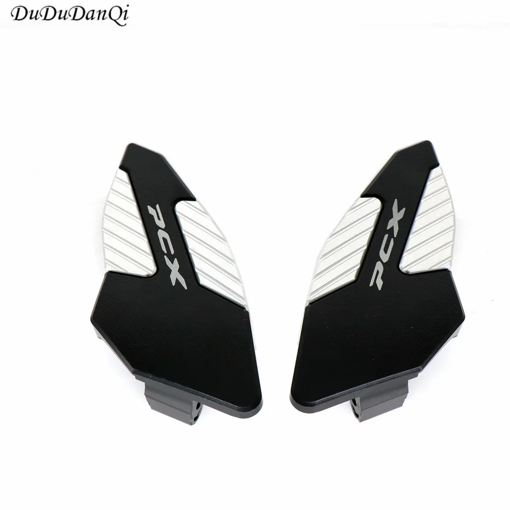 Modified Motorcycle cnc aluminium alloy PCX rear pedal Footrest Foot Rest Plate Pedal Stand mat for honda pcx150 125 2018 2019
Modified Motorcycle cnc aluminium alloy PCX rear pedal Footrest Foot Rest Plate Pedal Stand mat for honda pcx150 125 2018 2019