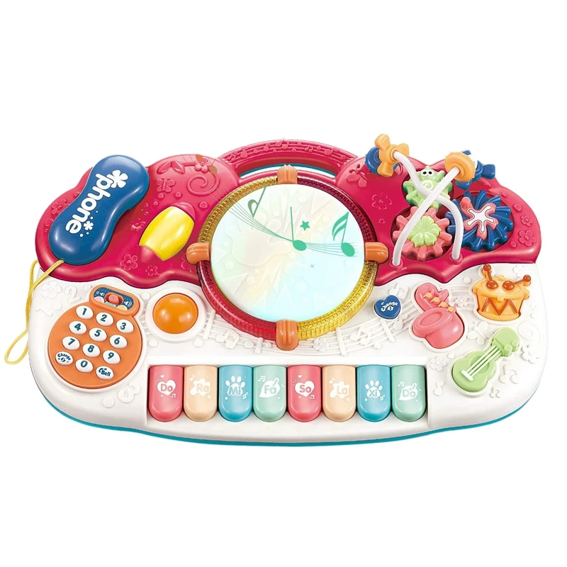 Baby Piano Music Toys Kids Electronic Piano Keyboard Music Drum Toys Toddler Boys and Girls Learning Toys
Baby Piano Music Toys Kids Electronic Piano Keyboard Music Drum Toys Toddler Boys and Girls Learning Toys