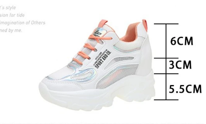 2020 New Daddy Shoes Women's Summer Breathable Thick Soles Inside Increased Women's Shoes Versatile Mesh Autumn Sports Shoes 
2020 New Daddy Shoes Women's Summer Breathable Thick Soles Inside Increased Women's Shoes Versatile Mesh Autumn Sports Shoes