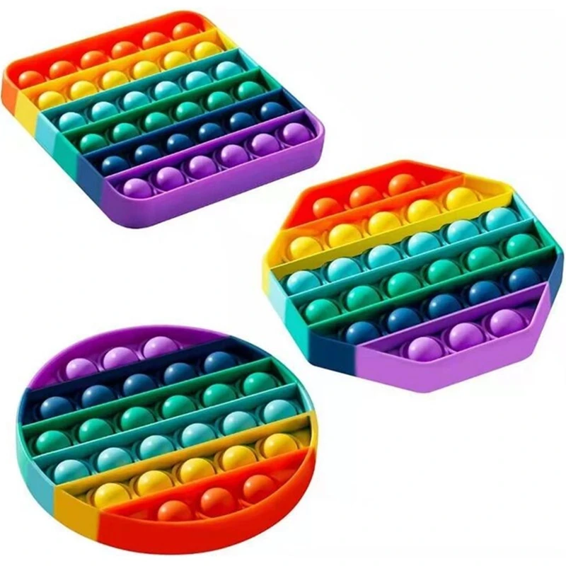 Squeeze Toys Adult Child Bubble Pop Funny Push Fidget Squishy Toy Silicone Autism Special Needs Stress Reliever Toys Antistress
Squeeze Toys Adult Child Bubble Pop Funny Push Fidget Squishy Toy Silicone Autism Special Needs Stress Reliever Toys Antistress