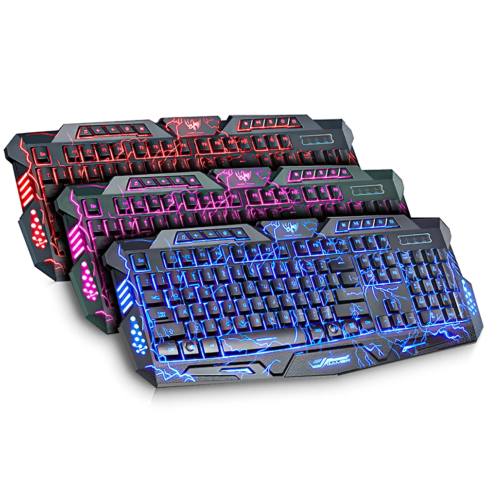 Full Key Mechanical Keyboard Adjustable LED Breathing BacklightGaming Keyboard USB Interface For PC Computer Laptop Game office 
Full Key Mechanical Keyboard Adjustable LED Breathing BacklightGaming Keyboard USB Interface For PC Computer Laptop Game office