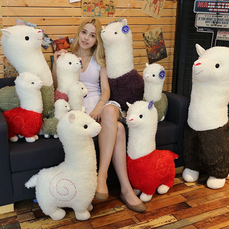 Красочная плюшевая кукла-альпака, 80 см, милая кукла-животное, мягкая хлопковая мягкая кукла, домашние мягкие игрушки, мягкие игрушки, мягкие ...
Красочная плюшевая кукла-альпака, 80 см, милая кукла-животное, мягкая хлопковая мягкая кукла, домашние мягкие игрушки, мягкие игрушки, мягкие ...