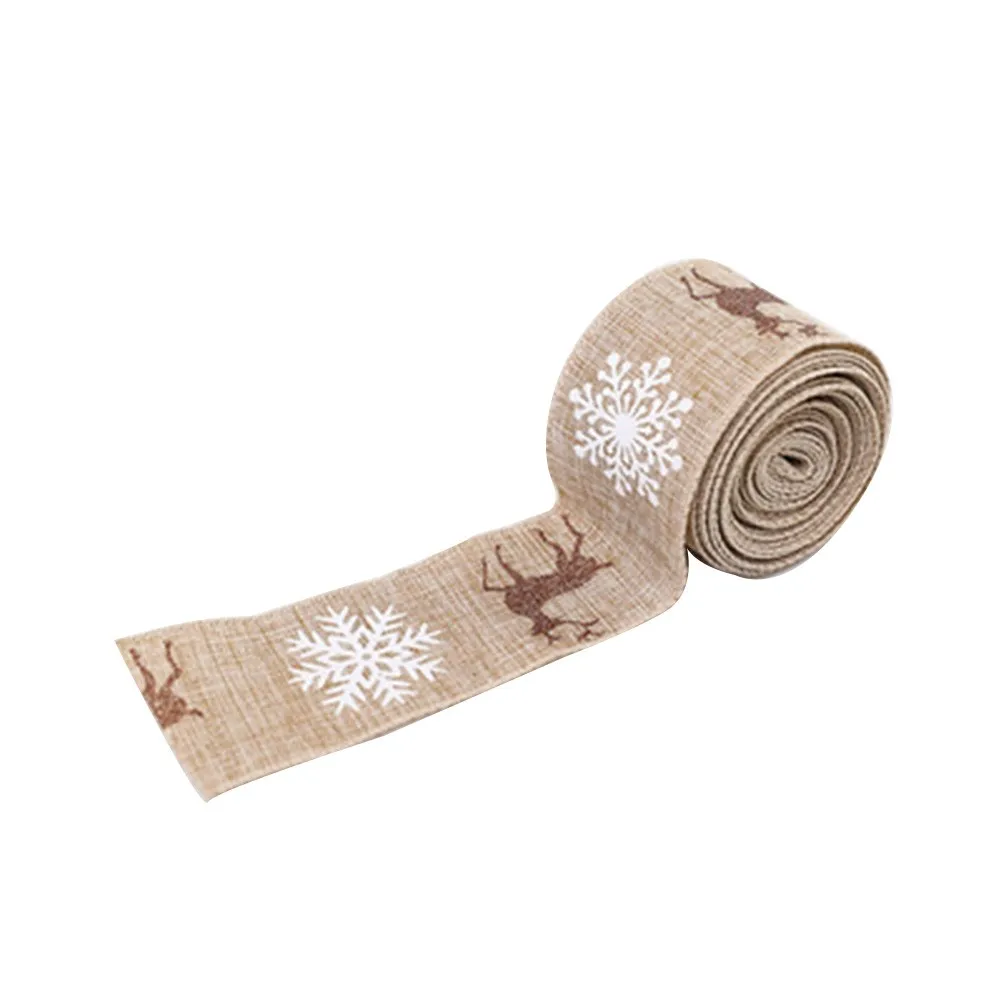 2m/Roll Christmas Ribbon Printed Grosgrain Ribbon For Christmas Decoration DIY Sewing Fabric Gift Wrapping Crafts
2m/Roll Christmas Ribbon Printed Grosgrain Ribbon For Christmas Decoration DIY Sewing Fabric Gift Wrapping Crafts