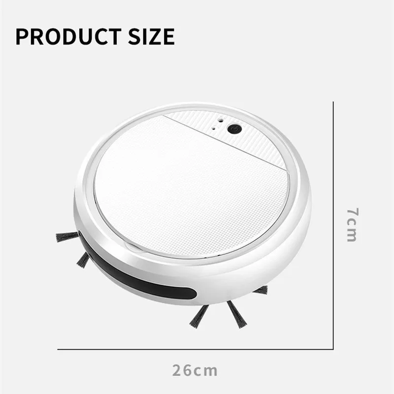 4-In-1 Robot Vacuum Cleaner Smart Moping Sweeping Home Intelligence Cleaner Rechargeable Vacuum Cleaner Strong Suction Sweeper 
4-In-1 Robot Vacuum Cleaner Smart Moping Sweeping Home Intelligence Cleaner Rechargeable Vacuum Cleaner Strong Suction Sweeper