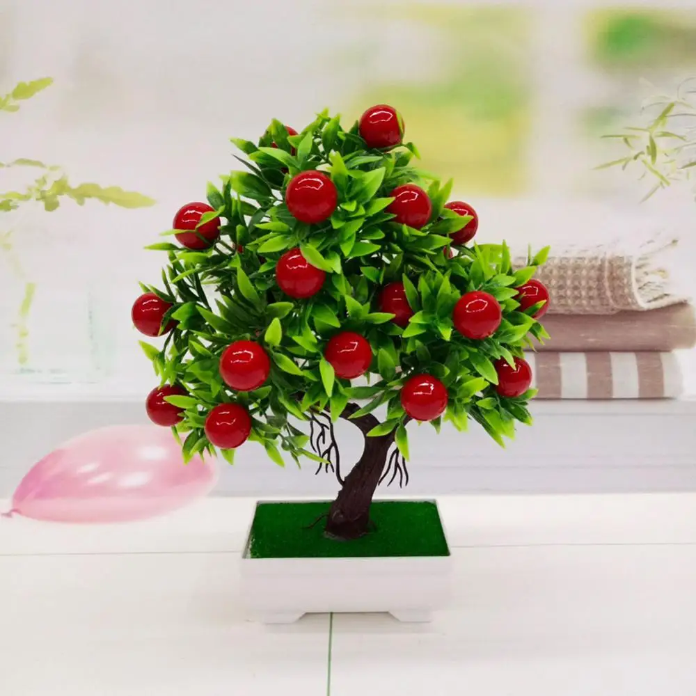 1Pc Potted Artificial Fruit Tree Bonsai Stage Garden Wedding Party Decor Props Artificial plant Home Artificial Bonsai
1Pc Potted Artificial Fruit Tree Bonsai Stage Garden Wedding Party Decor Props Artificial plant Home Artificial Bonsai