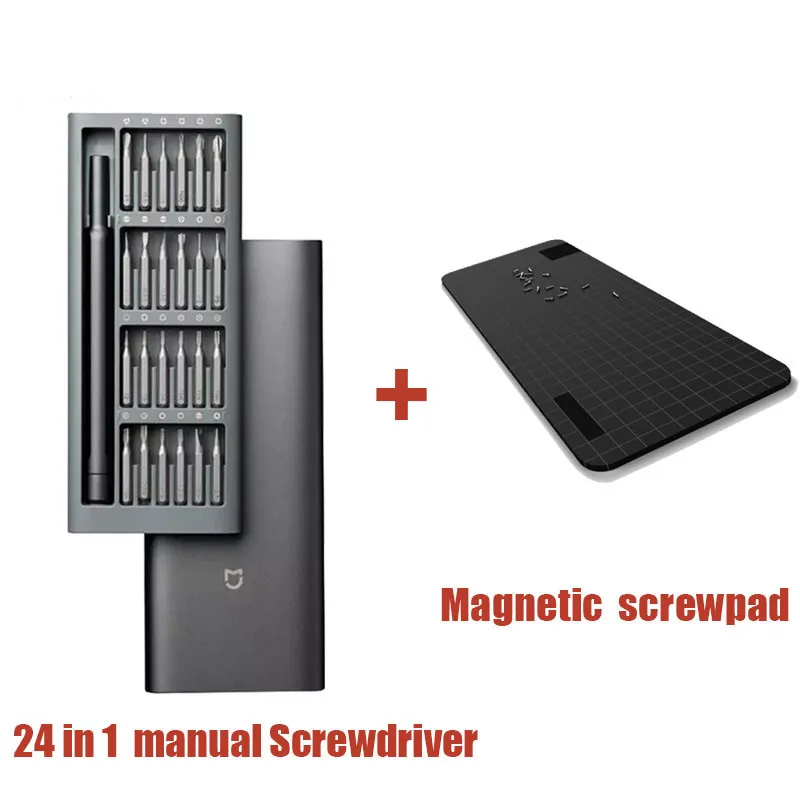 Набор отверток Xiaomi Mijia, комплект прецизионных отверток с 24 магнитными насадками для ремонта смартфонов и ПК
Набор отверток Xiaomi Mijia, комплект прецизионных отверток с 24 магнитными насадками для ремонта смартфонов и ПК