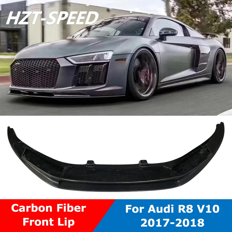 Carbon Fiber Material Front Shovel Spoiler Chin Bumper Lip For Audi R8 V10 Coupe Car 2017-2018
Carbon Fiber Material Front Shovel Spoiler Chin Bumper Lip For Audi R8 V10 Coupe Car 2017-2018