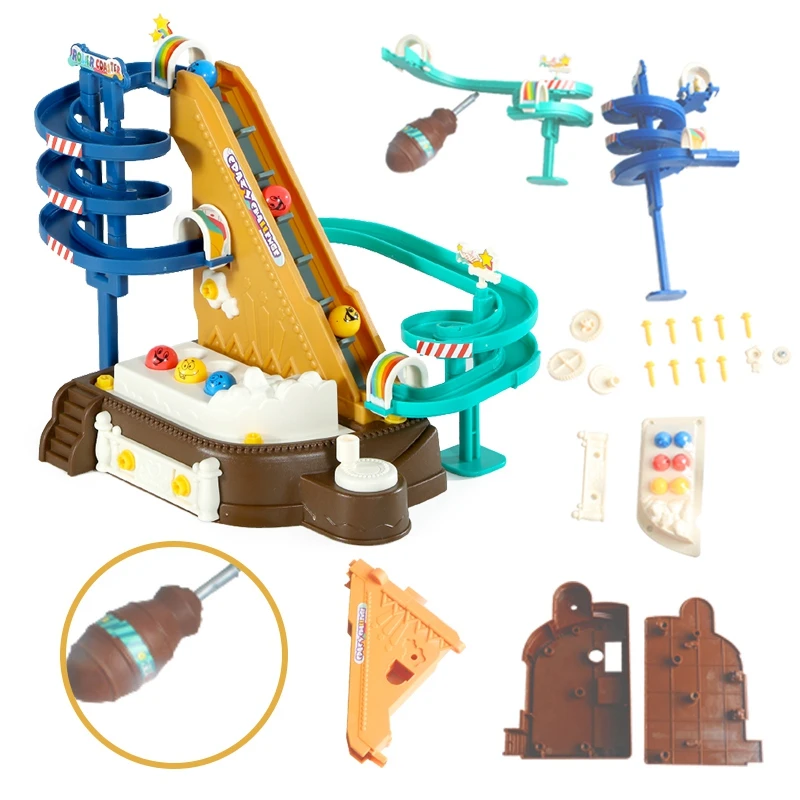DIY Funny Roller Coaster Amusement Park Screw Assemble Toys Puzzle Model Toy Gift Baby Educational Toys
DIY Funny Roller Coaster Amusement Park Screw Assemble Toys Puzzle Model Toy Gift Baby Educational Toys