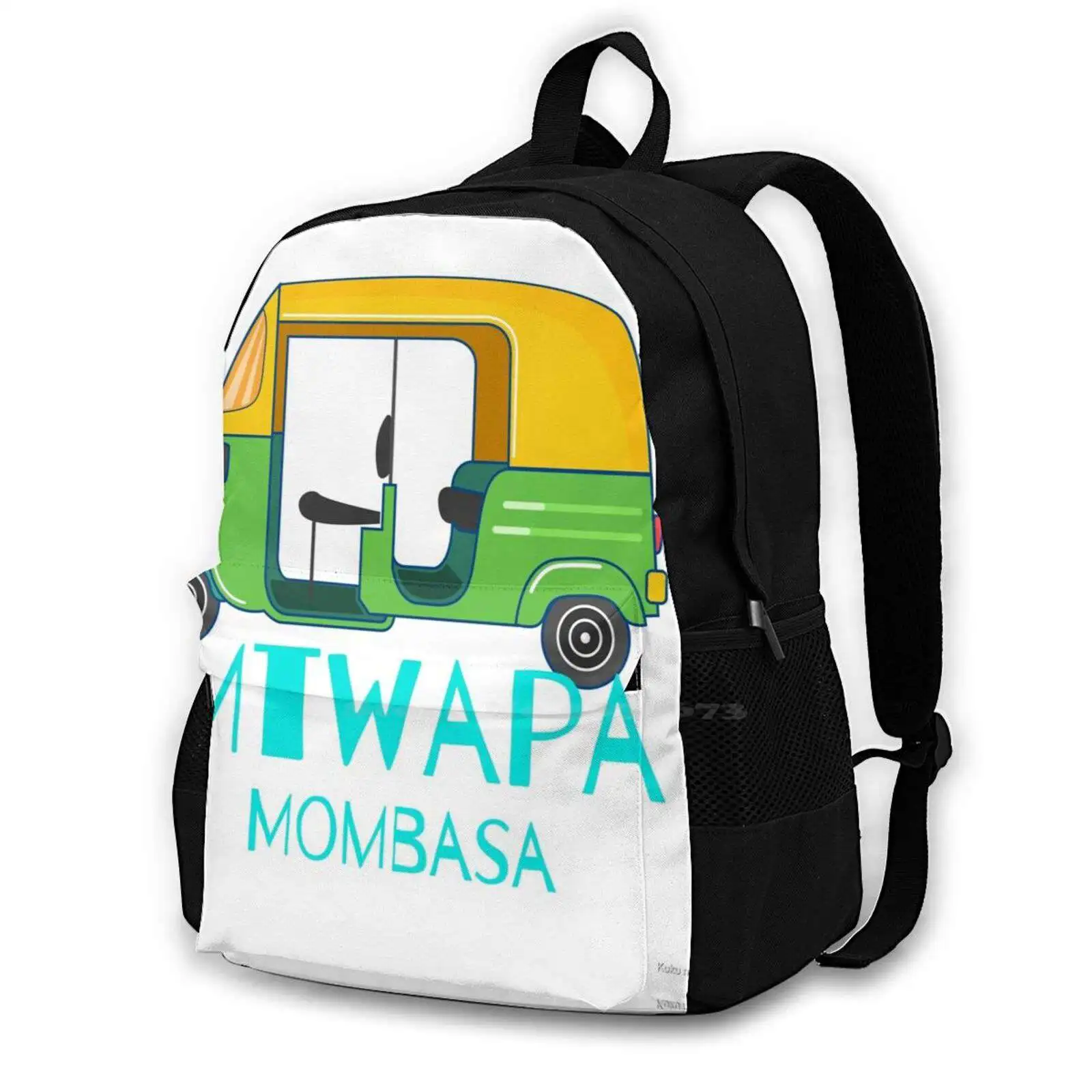 Mombasa Bound Tuktuk Fashion Travel Laptop School Backpack Bag Tuk Mombasa Mtwapa Kenya
Mombasa Bound Tuktuk Fashion Travel Laptop School Backpack Bag Tuk Mombasa Mtwapa Kenya