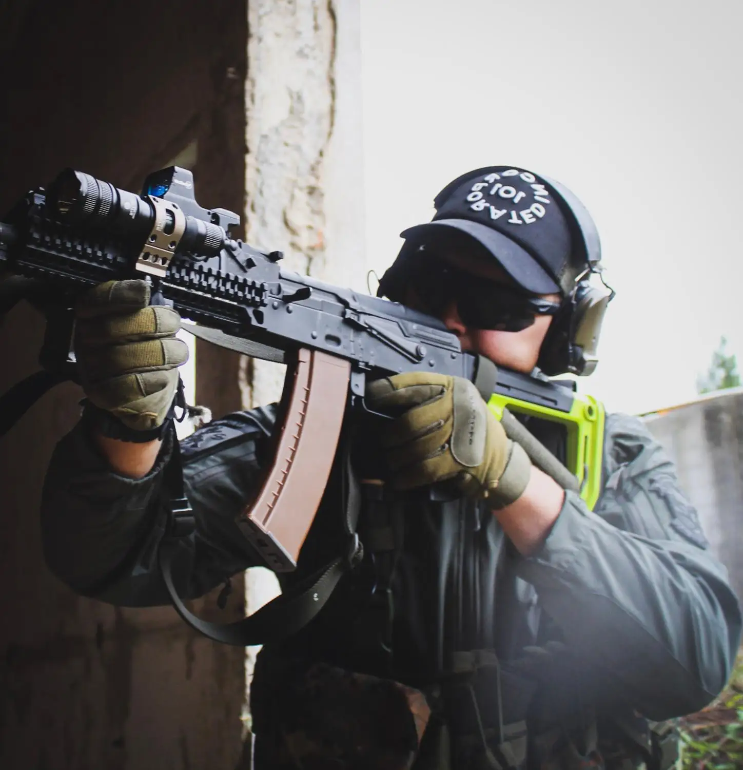 TAC-SKY noise reduction pickup shooting tactical headset COMTAC III double pass silicone earmuffs version+U94 PTT Kenwood plug
TAC-SKY noise reduction pickup shooting tactical headset COMTAC III double pass silicone earmuffs version+U94 PTT Kenwood plug