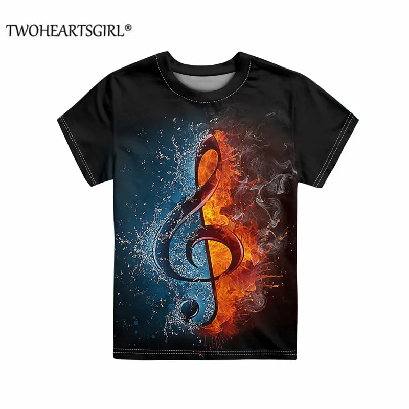 Baby Boy Clothes 3D Harajuku Style Children's T-shirt Summer Fashion Girls Music Note Short Sleeved O-Neck Tops Custom Gift
Baby Boy Clothes 3D Harajuku Style Children's T-shirt Summer Fashion Girls Music Note Short Sleeved O-Neck Tops Custom Gift