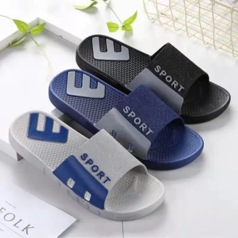 Summer Men's Open Toe One Flops Anti-Skid Leisure Home Slippers Soft Soled Comfortable Wear-resistant Bath Slippers
Summer Men's Open Toe One Flops Anti-Skid Leisure Home Slippers Soft Soled Comfortable Wear-resistant Bath Slippers