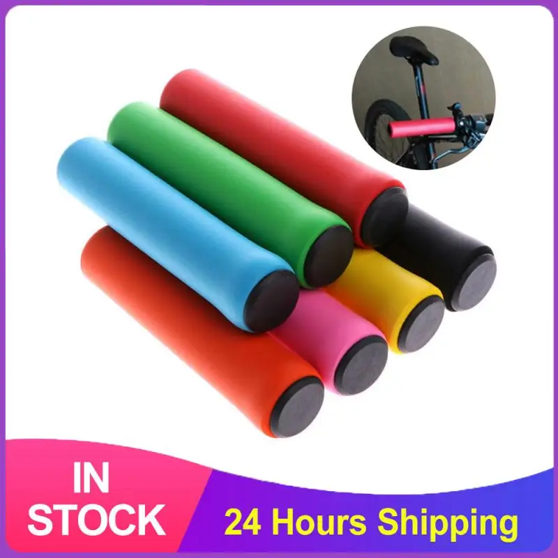 1 пара, Супермягкие силиконовые Нескользящие ручки для велосипеда 
1 пара, Супермягкие силиконовые Нескользящие ручки для велосипеда