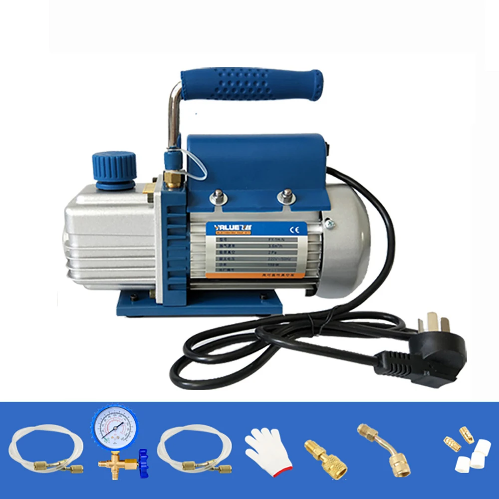 220V 150W FY-1H-N Rotary Vane Single Stage Air Vacuum Pump 2PA Ultimate Vacuum For Air Conditioning And LCD Screen Separator
220V 150W FY-1H-N Rotary Vane Single Stage Air Vacuum Pump 2PA Ultimate Vacuum For Air Conditioning And LCD Screen Separator