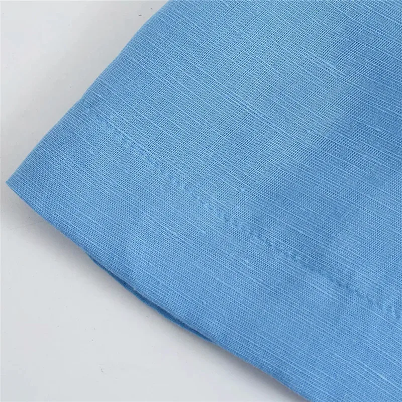 PSEEWE Summer Female Jumpsuit Za 2021 Rustic Blue Woman Short Playsuit Vintage Ruched Sleeveless Casual Wide Leg Women Jumpsuit
PSEEWE Summer Female Jumpsuit Za 2021 Rustic Blue Woman Short Playsuit Vintage Ruched Sleeveless Casual Wide Leg Women Jumpsuit
