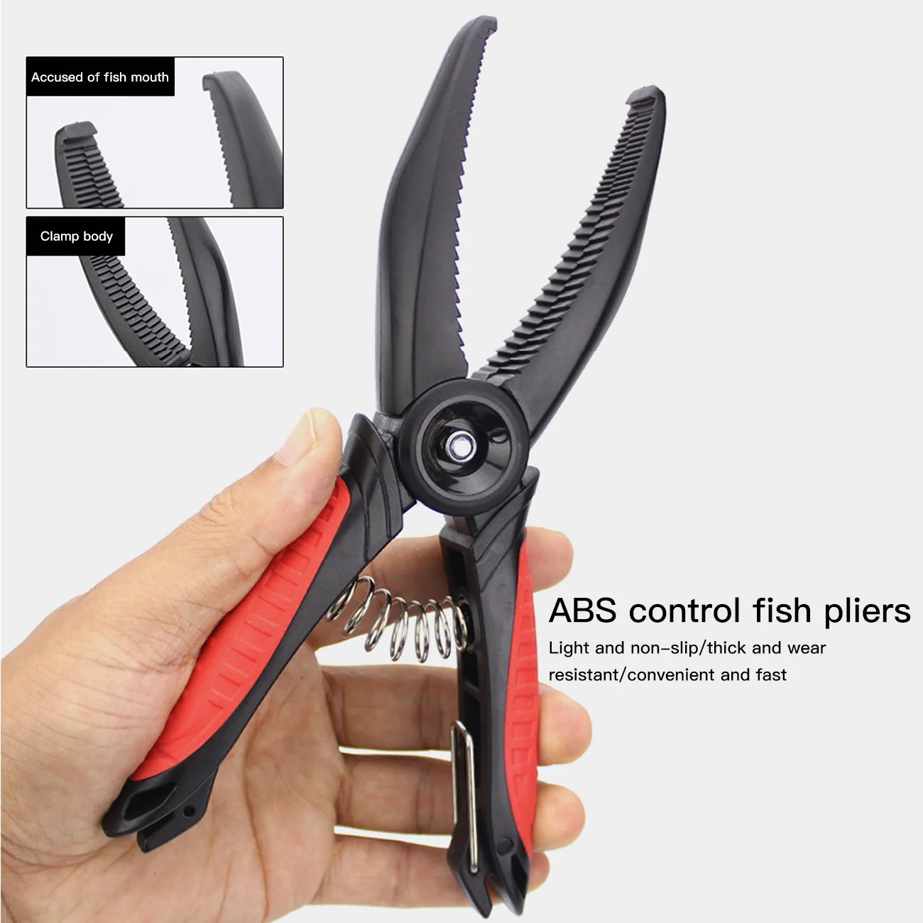 Fishing Pliers Lightweight Portable Fishing Luya Plier Skidproof Fish Clip Device Fishing Tools Remover Pliers Outdoor Equipment
Fishing Pliers Lightweight Portable Fishing Luya Plier Skidproof Fish Clip Device Fishing Tools Remover Pliers Outdoor Equipment