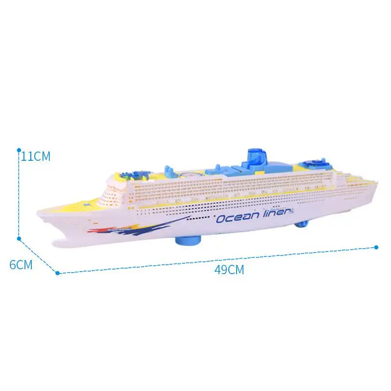 Pool Liner Cruise Ship Toys For Kids Electronic Luxury Cruise Ship Universal Rotation Music Light Boat Model Children Toy Gift
Pool Liner Cruise Ship Toys For Kids Electronic Luxury Cruise Ship Universal Rotation Music Light Boat Model Children Toy Gift