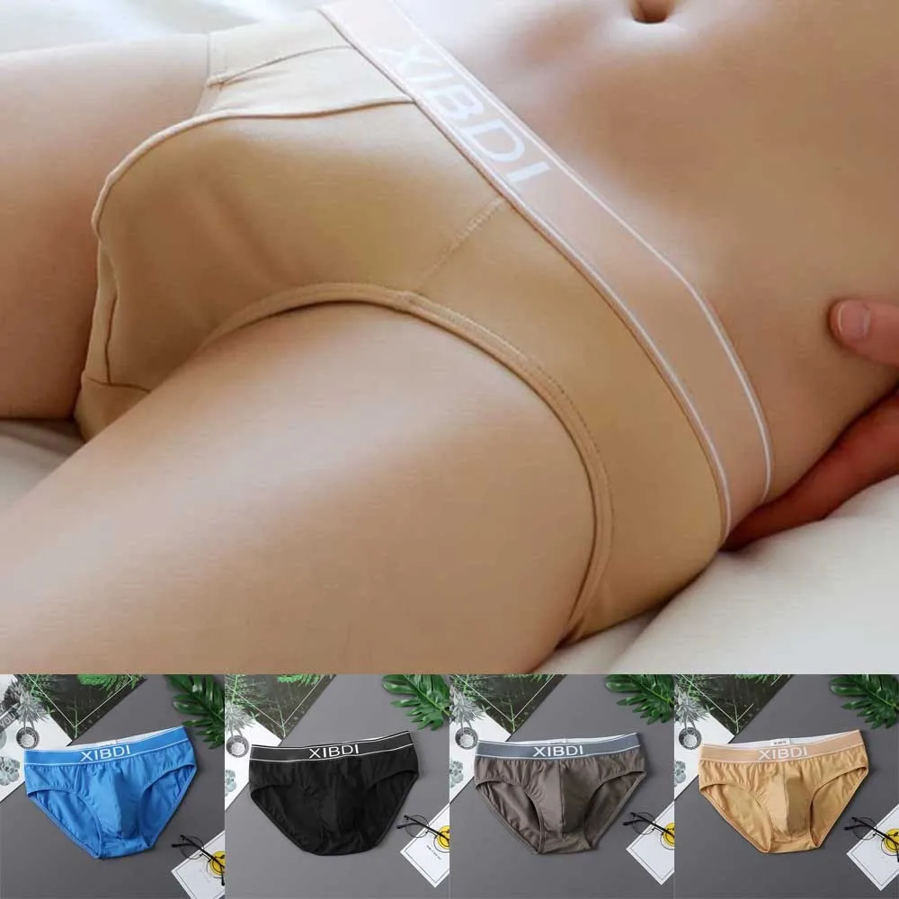 Men Sexy Cotton Briefs Low-rise Underwear Breathable Elastic Shorts Briefs Convex Pouch Gays Underpants Трусы Мужские
Men Sexy Cotton Briefs Low-rise Underwear Breathable Elastic Shorts Briefs Convex Pouch Gays Underpants Трусы Мужские