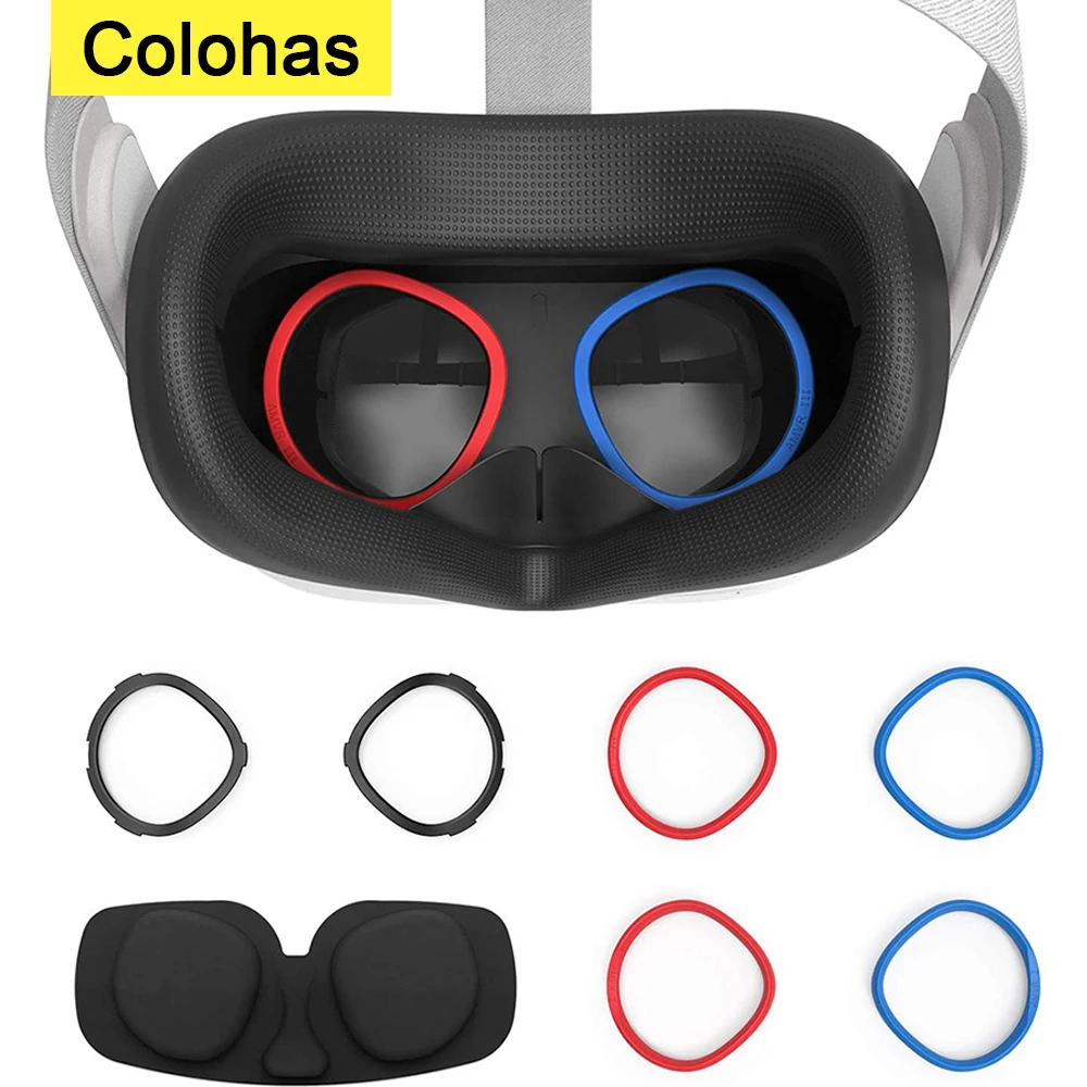 Силиконовая крышка для объектива Oculus Quest 2, защита от царапин, защита от грязи, 3 в 1
Силиконовая крышка для объектива Oculus Quest 2, защита от царапин, защита от грязи, 3 в 1