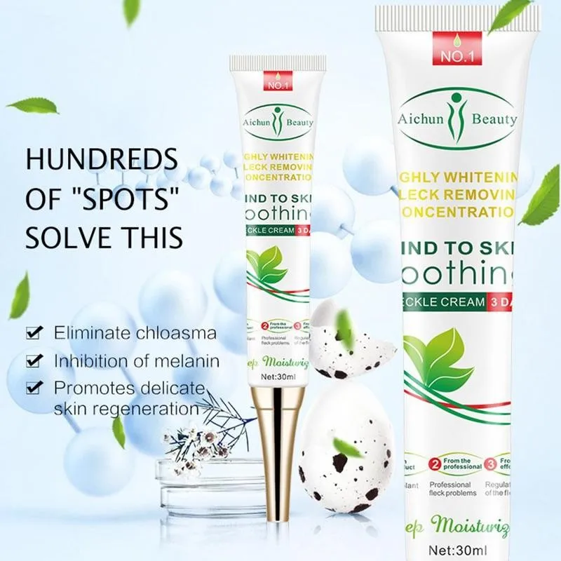 Effective Whitening Cream Freckle Remove Acne Spot Moisturizing Whitening Cream Dark Spots 30g Care Melanin Pigment Skin K0Z2
Effective Whitening Cream Freckle Remove Acne Spot Moisturizing Whitening Cream Dark Spots 30g Care Melanin Pigment Skin K0Z2