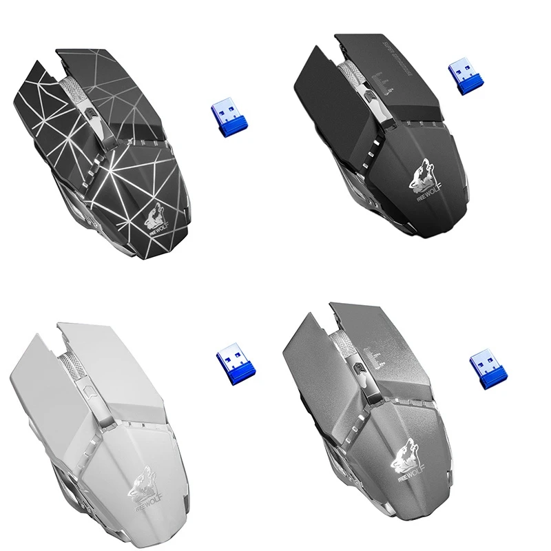 ZIYOU LANG Wireless Gaming Mouse 2.4GHz Rechargeable 3-Speed Adjustable 1600DPI Glowing Mouse for PC Laptop
ZIYOU LANG Wireless Gaming Mouse 2.4GHz Rechargeable 3-Speed Adjustable 1600DPI Glowing Mouse for PC Laptop