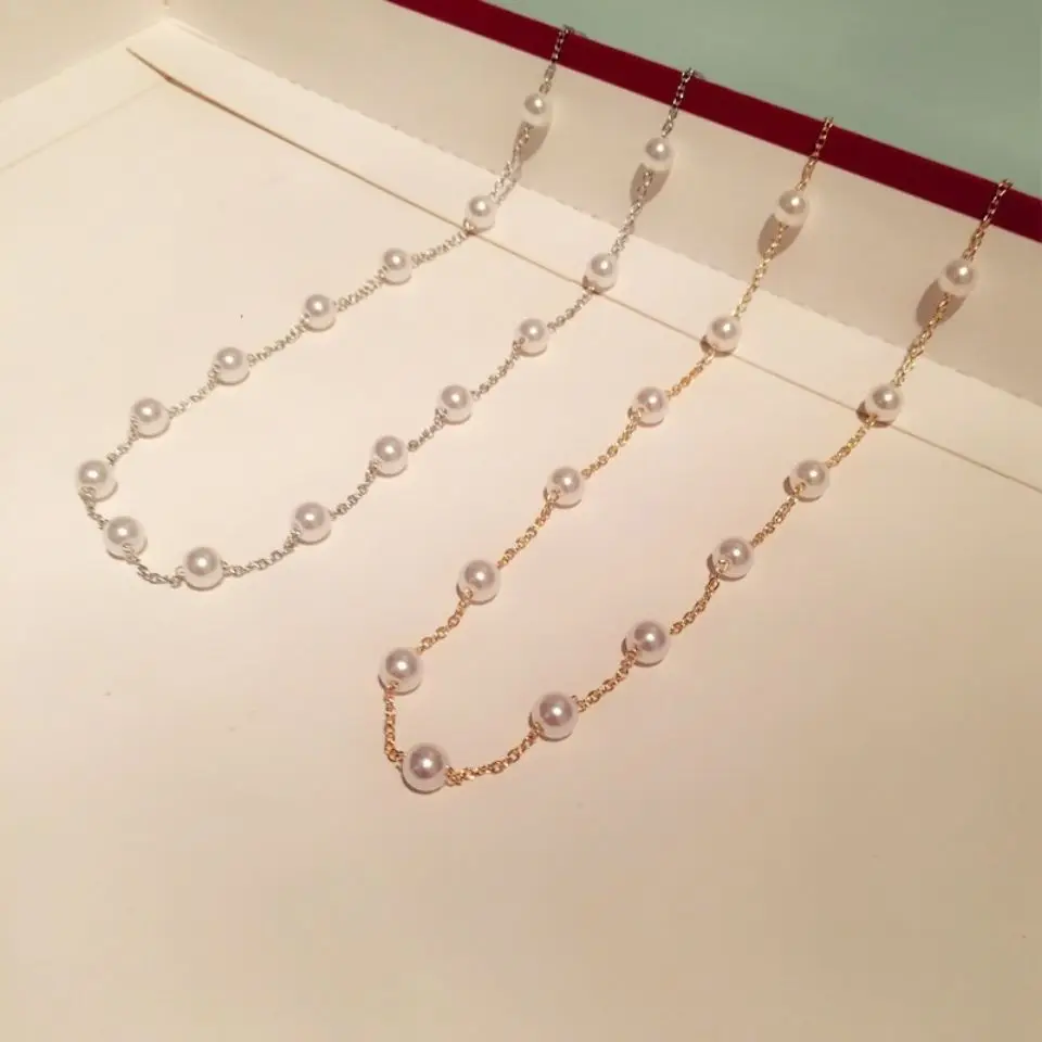 2021 Newest Multiple Pearl Necklaces for Women 6-7mm Freshwater Pearls Chokers Necklaces Party Birthday Valentine Gift Jewerly
2021 Newest Multiple Pearl Necklaces for Women 6-7mm Freshwater Pearls Chokers Necklaces Party Birthday Valentine Gift Jewerly