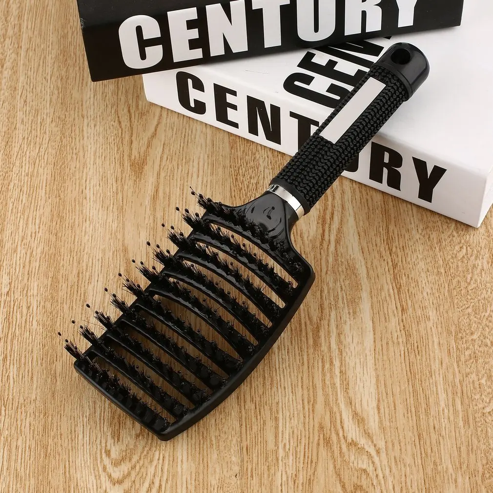2021 Women Hair Scalp Massage Comb Bristle & Nylon Hairbrush Wet Curly Detangle Hair Brush for Salon Hairdressing Styling Tools 
2021 Women Hair Scalp Massage Comb Bristle & Nylon Hairbrush Wet Curly Detangle Hair Brush for Salon Hairdressing Styling Tools