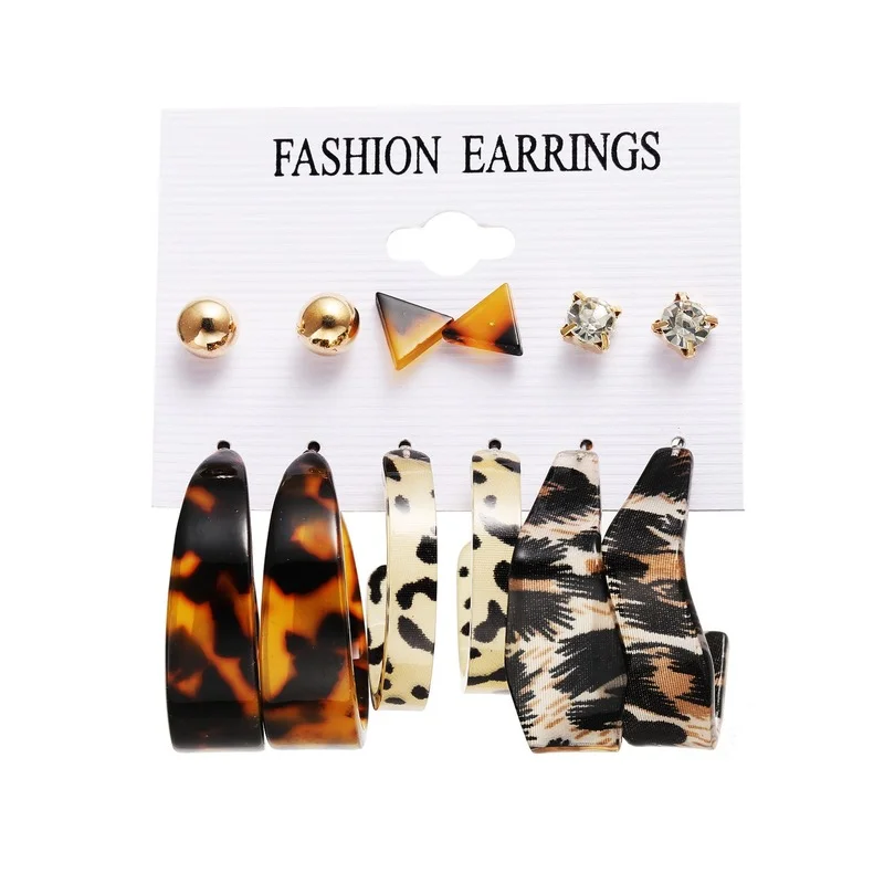 2023 Cute Women Earrings Jeweler Gothic Accessories Retro Set 6 Pairs Leopard C- Shaped Ear Ring Peach Heart Pearl Stud Earrings
2023 Cute Women Earrings Jeweler Gothic Accessories Retro Set 6 Pairs Leopard C- Shaped Ear Ring Peach Heart Pearl Stud Earrings
