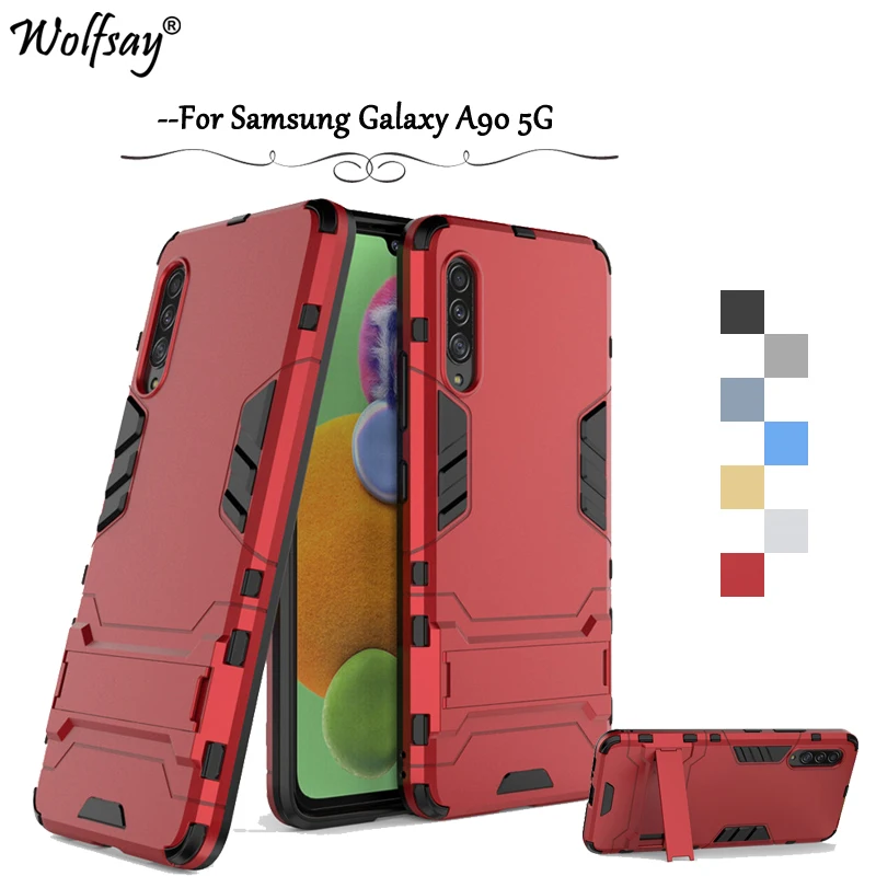 Чехол для Samsung Galaxy A90 5G, роскошный армированный резиновый жесткий чехол для телефона Samsung Galaxy A90 5G, защитный чехол для Samsung A90 5G
Чехол для Samsung Galaxy A90 5G, роскошный армированный резиновый жесткий чехол для телефона Samsung Galaxy A90 5G, защитный чехол для Samsung A90 5G
