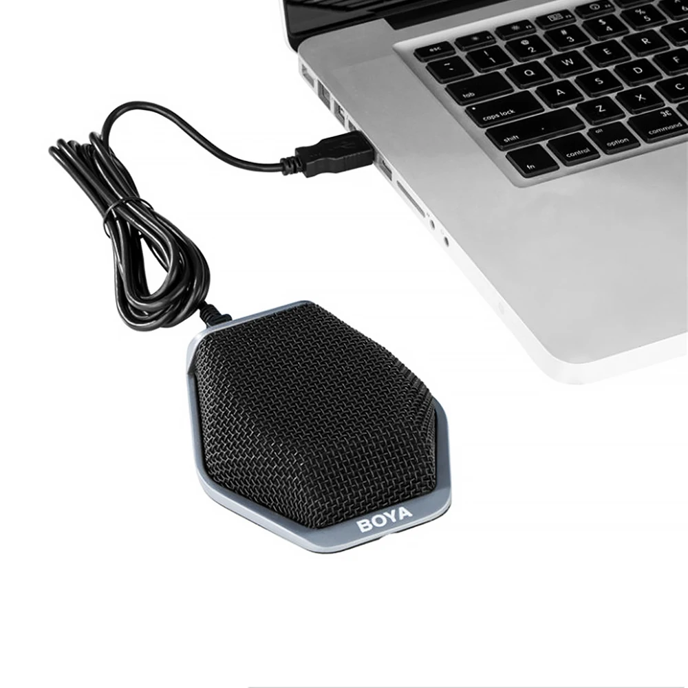 BOYA BY MC5 USB Настольный компьютер для конференц связи стерео микрофон 180 градусов/20