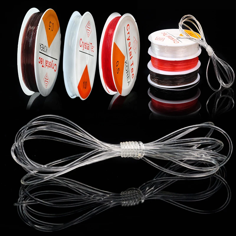 0.4 /0.5 /0.6 /0.7 /0.8 /1 /1.2mm Transparent Stretch Elastic Crystal Line Beads Rope DIY Handmade Bracelet Cord Accessories
0.4 /0.5 /0.6 /0.7 /0.8 /1 /1.2mm Transparent Stretch Elastic Crystal Line Beads Rope DIY Handmade Bracelet Cord Accessories