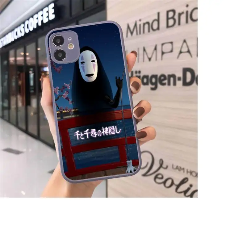 Anime ciciber Spirited Away Phone Case Matte transparent For Gray iPhone 12 Mini 11 Pro XR XS Max 7 8 Plus X Back Cover
Anime ciciber Spirited Away Phone Case Matte transparent For Gray iPhone 12 Mini 11 Pro XR XS Max 7 8 Plus X Back Cover